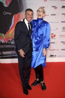 Michel Friedman and Bärbel Schäfer at the 13th PRG Live Entertainment Award ceremony in the Festhalle Frankfurt Frankfurt am Main 09 04 2018 Foto:xS.xGabschx xFuturexImage