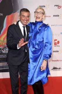 Michel Friedman and Bärbel Schäfer at the 13th PRG Live Entertainment Award ceremony in the Festhalle Frankfurt Frankfurt am Main 09 04 2018 Foto:xS.xGabschx xFuturexImage
