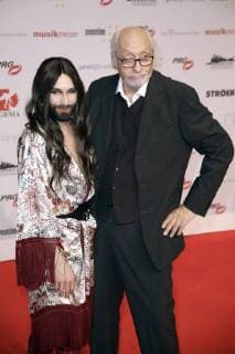 Conchita and Karl Dall at the 13th PRG Live Entertainment Award ceremony in the Festhalle Frankfurt Frankfurt am Main 09 04 2018 Foto:xS.xGabschx xFuturexImage