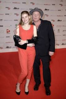Ben Becker with daughter Lilith Maria Dörthe Becker at the 13th PRG Live Entertainment Award ceremony in the Festhalle Frankfurt Frankfurt am Main 09 04 2018 Foto:xS.xGabschx xFuturexImage