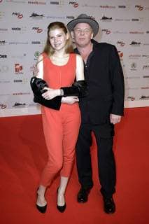 Ben Becker with daughter Lilith Maria Dörthe Becker at the 13th PRG Live Entertainment Award ceremony in the Festhalle Frankfurt Frankfurt am Main 09 04 2018 Foto:xS.xGabschx xFuturexImage