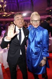 Michel Friedman and Bärbel Schäfer at the 13th PRG Live Entertainment Award ceremony in the Festhalle Frankfurt Frankfurt am Main 09 04 2018 Foto:xS.xGabschx xFuturexImage