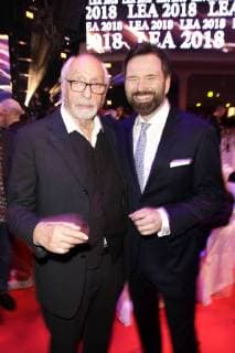 Karl Dall and Olver Nommsen at the 13th PRG Live Entertainment Award ceremony in the Festhalle Frankfurt Frankfurt am Main 09 04 2018 Foto:xS.xGabschx xFuturexImage