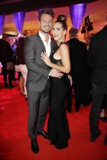Sebastian Pannek and Clea Lacy Juhn at the 13th PRG Live Entertainment Award ceremony in the Festhalle Frankfurt Frankfurt am Main 09 04 2018 Foto:xS.xGabschx xFuturexImage