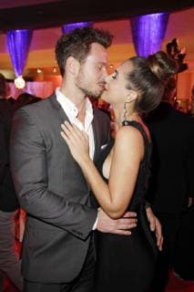 Sebastian Pannek and Clea Lacy Juhn at the 13th PRG Live Entertainment Award ceremony in the Festhalle Frankfurt Frankfurt am Main 09 04 2018 Foto:xS.xGabschx xFuturexImage