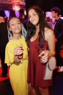 Nura and Juju SXTN at the 13th PRG Live Entertainment Award ceremony in the Festhalle Frankfurt Frankfurt am Main 09 04 2018 Foto:xS.xGabschx xFuturexImage