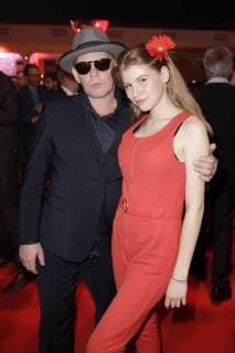 Ben Becker with daughter Lilith Maria Dörthe Becker at the 13th PRG Live Entertainment Award ceremony in the Festhalle Frankfurt Frankfurt am Main 09 04 2018 Foto:xS.xGabschx xFuturexImage