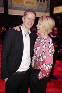 Anna Maria Zimmermann with husband Christian Tegeler at the 13th PRG Live Entertainment Award ceremony in the Festhalle Frankfurt Frankfurt am Main 09 04 2018 Foto:xS.xGabschx xFuturexImage