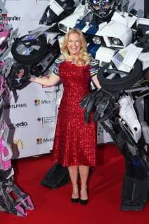 Barbara Schoeneberger German Computer Game Award 2018 in the coal bunker boiler house in Munich on 10 04 2018