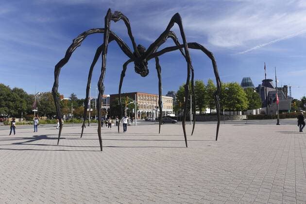 Giant spider statue of Louise Bourgeois Ottawa province Ontario Canada North America Copyright: imageBROKER/GuentherxSchwermer iblgsc04654896.jpg