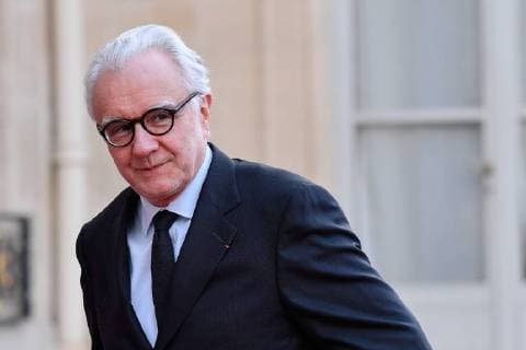 - Reception of the crown prince of Saudi Arabia, Mohammed ben Salmane. - 10 04 2018 - France Ile-de-France (region) Paris - Alain Ducasse at the Elysee Palace for dinner in honor of the Prince, Mohamed Bin Salman Bin Abdulaziz Al Saoud  JulienxMattiax xLexPictorium LePictorium_0177077