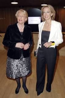 Eske Nannen and Julia Jäkel at the presentation of the Nannen Prize in 2018 at the Elbphilharmonie Hamburg 11 04 2018 Foto:xgbrcix xFuturexImage