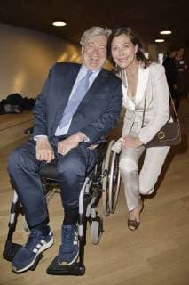 Matthias Prinz with his wife Alexandra von Rehlingen at the presentation of the Nannen Prize 2018 in the Elbphilharmonie Hamburg 11 04 2018 Foto:xgbrcix xFuturexImage