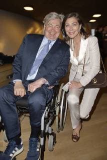 Matthias Prinz with his wife Alexandra von Rehlingen at the presentation of the Nannen Prize 2018 in the Elbphilharmonie Hamburg 11 04 2018 Foto:xgbrcix xFuturexImage