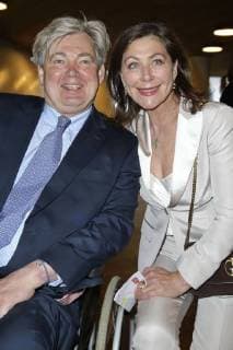 Matthias Prinz with his wife Alexandra von Rehlingen at the presentation of the Nannen Prize 2018 in the Elbphilharmonie Hamburg 11 04 2018 Foto:xgbrcix xFuturexImage