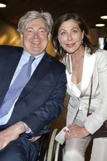 Matthias Prinz with his wife Alexandra von Rehlingen at the presentation of the Nannen Prize 2018 in the Elbphilharmonie Hamburg 11 04 2018 Foto:xgbrcix xFuturexImage