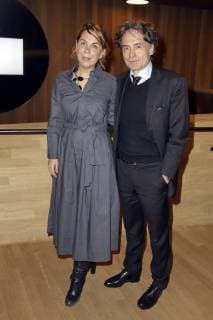 Karen Heumann and Giovanni di Lorenzo at the presentation of the Nannen Prize 2018 in the Elbphilharmonie Hamburg 11 04 2018 Foto:xgbrcix xFuturexImage