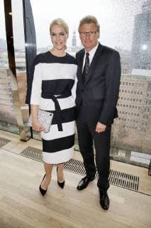 Judith Rakers and Bernd Klaus Buchholz at the presentation of the Nannen Prize 2018 in the Elbphilharmonie Hamburg 11 04 2018 Foto:xgbrcix xFuturexImage
