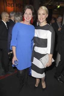 Ildiko von Kürthy and Judith Rakers at the presentation of the Nannen Prize 2018 in the Elbphilharmonie Hamburg 11 04 2018 Foto:xgbrcix xFuturexImage