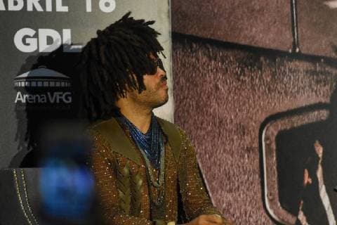 April 11, 2018 - Mexico City, Mexico - American Singer Lenny Kravitz is seen during a press conference to promote his Raise Vibration Tour held at St. Regis Hotel on April 11, 2018 in Mexico City, Mexico Mexico City Mexico  - ZUMAn230 20180411_zaa_n230_989 Copyright: xCarlosxTischlerx
