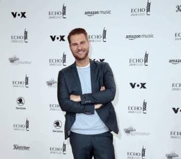 Maurice Gajda at the presentation of the German Music Prize ECHO 2018 in Messe Berlin
