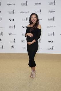Alexandra Maurer at the presentation of the German Music Prize ECHO 2018 in Messe Berlin