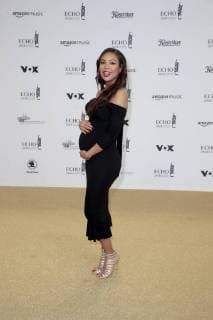 Alexandra Maurer at the presentation of the German Music Prize ECHO 2018 in Messe Berlin