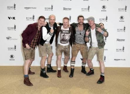 VOXX Club at the presentation of the German Music Prize ECHO 2018 in Messe Berlin
