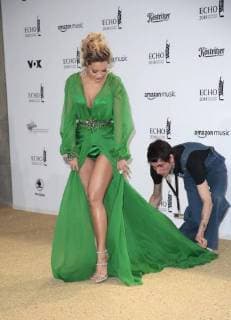 Rita Ora at the presentation of the German Music Prize ECHO 2018 in Messe Berlin