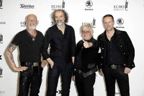 The group Santiano at the ceremony of the ECHO POP on 12.04.2018 in Berlin ECHO POP ceremony 2018 in Berlin