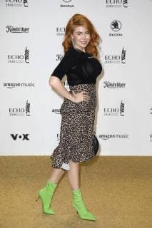 Palina Rojinski at the award ceremony of the ECHO POP on 12.04.2018 in Berlin ECHO POP ceremony 2018 in Berlin