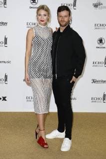 Glasperlenspiel with Carolin Niemczyk and Daniel Grunenberg at the award ceremony of the ECHO POP on 12.04.2018 in Berlin ECHO POP ceremony 2018 in Berlin