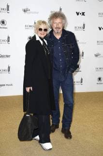 Wolfgang Niedecken and his wife Tina at the ECHO POP ceremony on 12.04.2018 in Berlin ECHO POP ceremony 2018 in Berlin