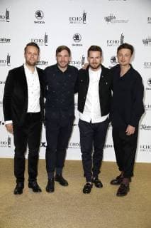 The band Revolverheld at the ceremony of the ECHO POP on 12.04.2018 in Berlin ECHO POP ceremony 2018 in Berlin