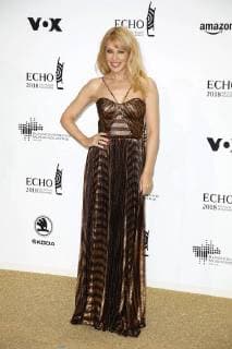 Kylie Minogue at the ceremony of the ECHO POP on 12.04.2018 in Berlin ECHO POP ceremony 2018 in Berlin