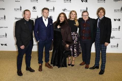 The Kelly Family at the award ceremony of the ECHO POP on 12.04.2018 in Berlin ECHO POP ceremony 2018 in Berlin