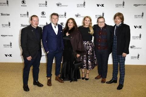 The Kelly Family at the award ceremony of the ECHO POP on 12.04.2018 in Berlin ECHO POP ceremony 2018 in Berlin