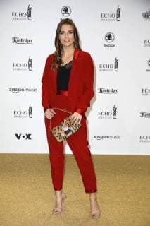 Laura Wontorra at the ECHO POP ceremony on 12.04.2018 in Berlin ECHO POP ceremony 2018 in Berlin