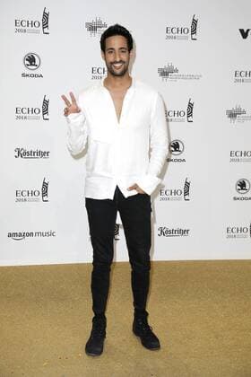 Sami Slimani at the presentation of the ECHO POP on 12.04.2018 in Berlin ECHO POP ceremony 2018 in Berlin