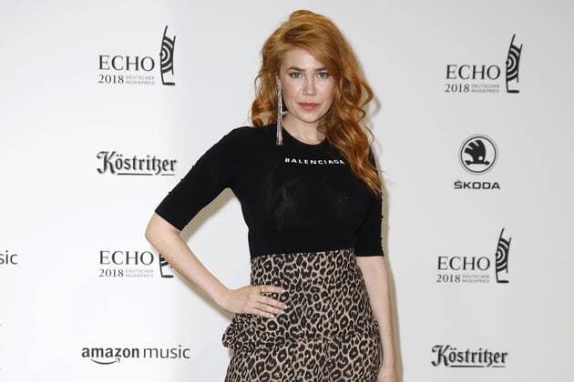 Palina Rojinski at the award ceremony of the ECHO POP on 12.04.2018 in Berlin ECHO POP ceremony 2018 in Berlin