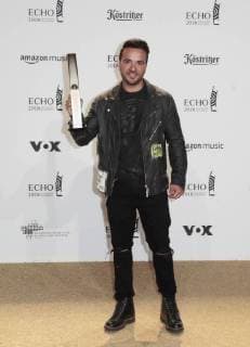 Luis Fonsi category Newcomer international at the award German Music Prize ECHO 2018 in Messe Berlin