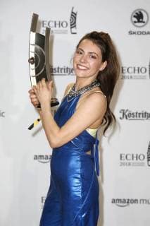 Award winner Haiyti at the presentation of the ECHO POP on 12.04.2018 in Berlin ECHO POP ceremony 2018 in Berlin Winner Price winner Pressroom