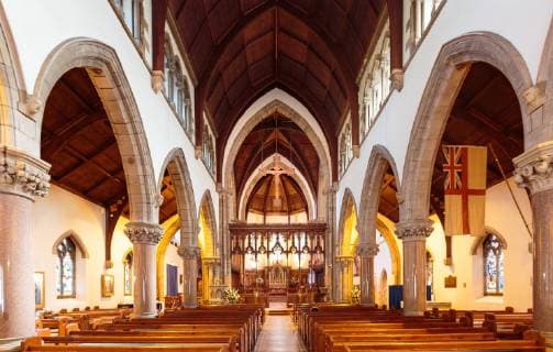 Inverness THEME PICTURE Interior view of St Andrews Cathedral Inverness or Cathedral of Inverness Scotland taken at June 15, 2015 Interior view of the Inverness Cathedral also known as the Cathedral Church of St Andrew in Inverness Scotland on 2015 06 09 Copyright: xEibner-Pressefoto EXPA Feichterx EP_fei