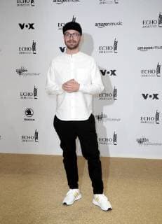 Mark Forster at the presentation of the German Music Prize ECHO 2018 in Messe Berlin