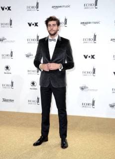 Alvaro Solero at the presentation of the German Music Prize ECHO 2018 in Messe Berlin