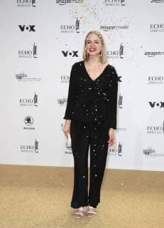 Julia Engelmann at the presentation of the German Music Prize ECHO 2018 in Messe Berlin
