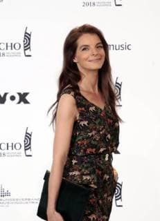 Yvonne Catterleld at the presentation of the German Music Prize ECHO 2018 in Messe Berlin