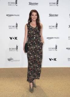 Yvonne Catterleld at the presentation of the German Music Prize ECHO 2018 in Messe Berlin