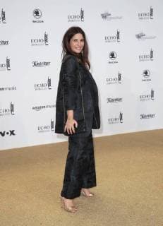 Chryssanthi Kavazi at ceremony German Music Prize ECHO 2018 in Messe Berlin