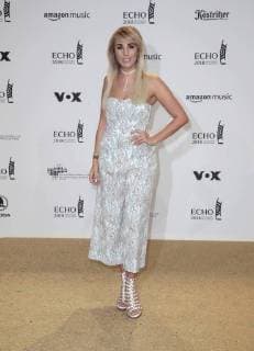 Annemarie Eilfeld at the presentation of the German Music Prize ECHO 2018 in Messe Berlin